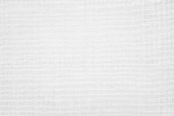 Fabric Canvas Woven Texture Background Pattern Light White Color Blank — Stock Photo, Image