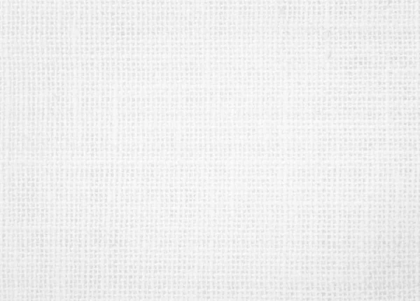 Fabric Canvas Woven Texture Background Pattern Light White Color Blank — Foto de Stock