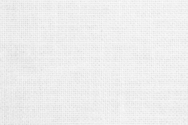 Fabric Canvas Woven Texture Background Pattern Light White Color Blank — Fotografia de Stock