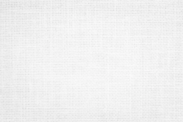 Fabric Canvas Woven Texture Background Pattern Light White Color Blank — Photo