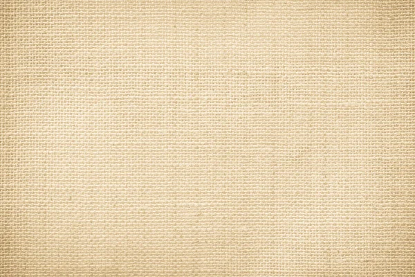 详细编织面料的背景纹理网状图案浅米色空白 天然纤维 亚麻布和棉布的质地都是空的 可以装饰 — 图库照片