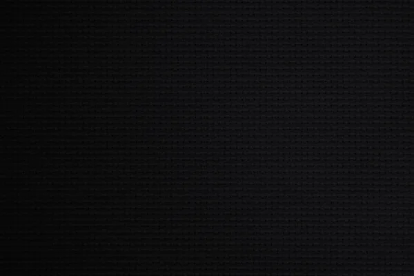 Μαύρο Hemp Σχοινί Υφή Φόντο Haircloth Wale Μαύρο Σκούρο Ύφασμα — Φωτογραφία Αρχείου