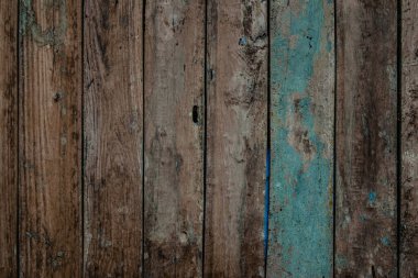 Wood plank brown texture background surface with old natural pattern. Barn wooden wall antique cracking furniture weathered rustic vintage peeling wallpaper. Summer organic decoration with hardwood.