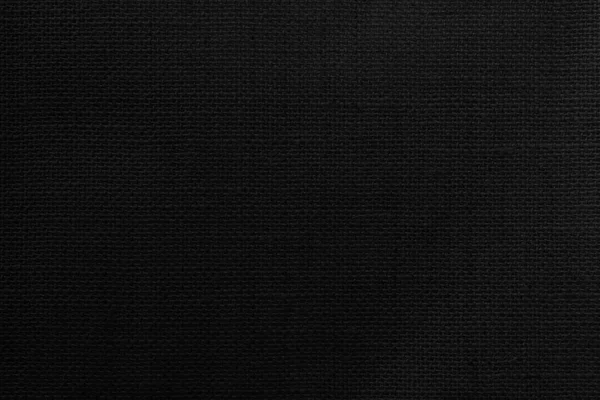 Zwarte Hennep Touw Textuur Achtergrond Haardoek Wale Zwarte Donkere Doek — Stockfoto