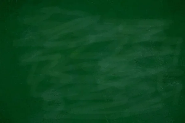 Green Chalkboard Textuur Voor School Display Achtergrond Krijt Sporen Gewist — Stockfoto