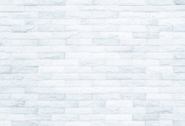 Modern beyaz tuğla duvar arkaplan fotoğrafının ayrıntıları. Gri renkli duvar kağıdı ile boyanmış taş kiremit bloğu için beyaz tuğla duvar dokusu modern iç ve dış tasarım ve fon tasarımı.