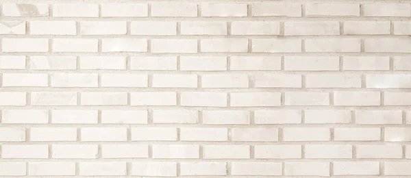 Puste Tło Szerokiego Kremu Cegły Ściany Tekstury Beżowy Stary Brązowy — Zdjęcie stockowe