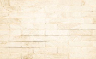 Modern krem rengi tuğla duvar fotoğrafının ayrıntıları. Sarı renkli duvar kağıdı ile boyanmış taş kiremit blok için kahverengi açık tuğla duvar dokusu modern iç ve dış plan tasarımı.