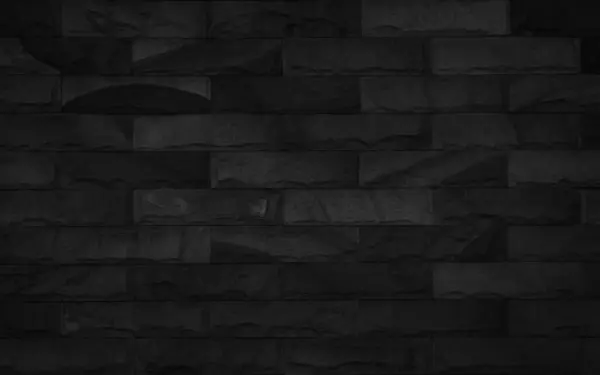Abstract dark black brick wall texture pattern background, Wall brick surface texture. Brickwork painted of black color interior old grunge concrete grid uneven, Home room design backdrop decoration. black anthracite grey stone concrete banner.
