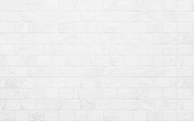 Beyaz grunge tuğla duvar dokusu arka planında gri renkli duvar kağıdı iç ve dış ve oda arka plan tasarımlı taş kiremit bloğu var. Desen arkaplanı için soyut beyaz tuğla duvar dokusu.