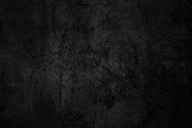 Black dark concrete wall background. Pattern board cement texture grunge dirty scratched for show anthracite promote product urban floor and abstract paper design element decor. Blackboard blank.