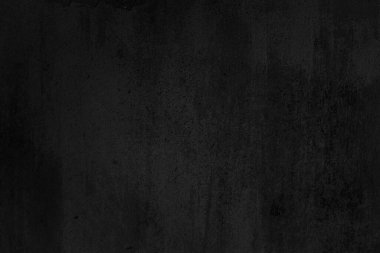 Black dark concrete wall background. Pattern board cement texture grunge dirty scratched for show anthracite promote product urban floor and abstract paper design element decor. Blackboard blank.