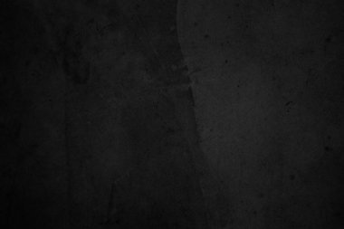 Black dark concrete wall background. Pattern board cement texture grunge dirty scratched for show anthracite promote product urban floor and abstract paper design element decor. Blackboard blank.