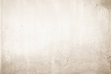 Eski beton duvar dokusu. Binanın yüzeyi pürüzsüz ve pürüzsüz. Soyut vintage kırık sprey taş kaba, Cream doğal grunge tavan arası antika, tasarım kağıt döşeme..