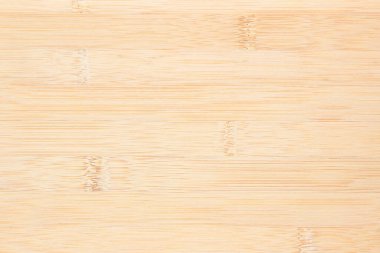 Doğal ahşap masa dokusu arka planı, Üst Manzara. Soyut üst bar masa ahşap bambu desenli doğa. Duvarın klasik iç mutfağını tasarla. Ürünleri göstermek için bambu derisi kesme tahtası boş.