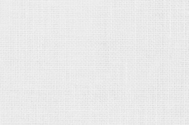 Jute hessian çuval bezi dokuma desenli arka plan açık beyaz renkli tekstil. Beyaz kumaş, keten kumaş, pamuk kumaş suluboya kağıt el işi boş mukavva..