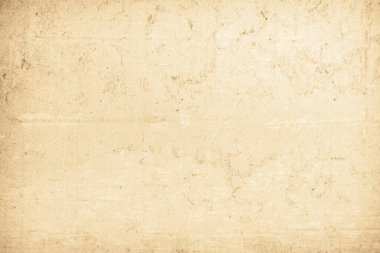 Eski, koyu beton duvar dokusu arka plan. Retro düz krem rengi çimento duvar arkaplan dokusunu kapatın. Kağıt vintage parşömen ögesini görüntüde göster, tanıt veya tanıt.