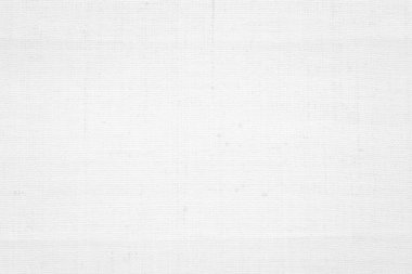 Beyaz renkli kumaş branda örülmüş arkaplan desenli ışık boşluğu. Doğal gazlı bez, halı yünü ve pamuk kumaş. Dekorasyon metni için temizlenmiş. Gri çuval malzemesi.