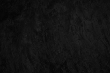 Black dark concrete wall background. Pattern board cement texture grunge dirty scratched for show anthracite promote product urban floor and abstract paper design element decor. Blackboard blank.