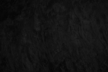 Black dark concrete wall background. Pattern board cement texture grunge dirty scratched for show anthracite promote product urban floor and abstract paper design element decor. Blackboard blank.