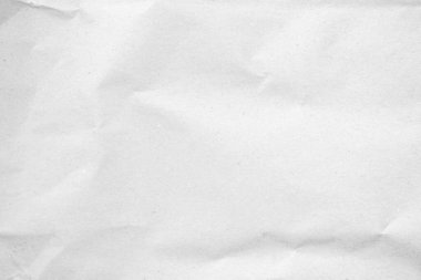 Arka plan olarak beyaz geri dönüştürülmüş kağıt dokusu. Gri kağıt dokusu, eski bir sayfa ya da eski bir gazetenin grunge vignette 'i. Kaba bir sanat eseri grunge harfini buruşturdu. Metin için kopyalama alanı olan hardboard.