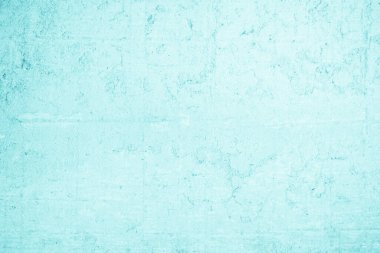 Yaz duvar kâğıdında arka plan için mavi açık beton doku. Çimento rengi ve tonlu vintage kum duvar. Soyut deniz mavisi açık renk. Çimento tahıl dokusu tasarım için sulu boya.