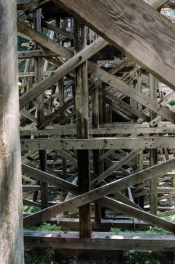 Kinsol Trestle ya da Koksilah River Trestle, Vancouver Adası, Britanya Kolumbiyası, Kanada 'da Shawnigan Gölü' nde tarihi ahşap bir demiryolu köprüsü.