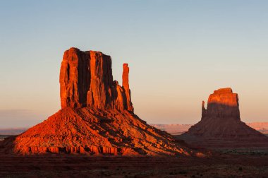 Günbatımında anıt vadisi, Navajo kabile parkı, anıt vadisi, Utah