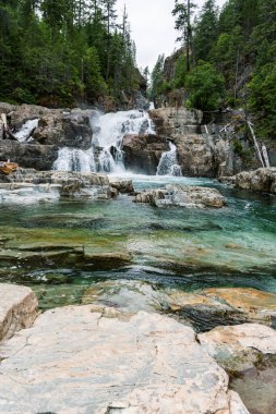 Myra Falls, Strathcona Provincial Park, Vancouver Adası, British Columbia, Kanada