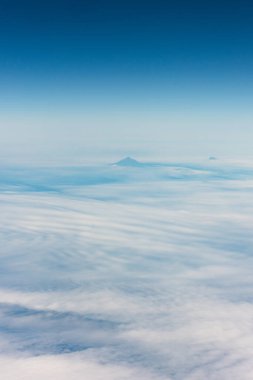 Vancouver 'dan Tokyo' ya giden Okhotsk Denizi ve Kuril Adaları uçağından görüntüler