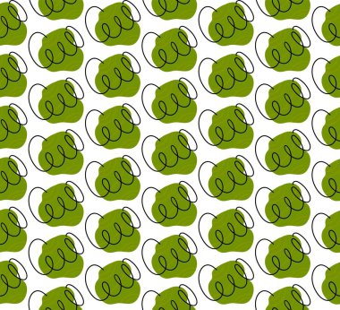 Soyut çizgiler ve dolgulardan yapılmış kusursuz duvar kağıdı