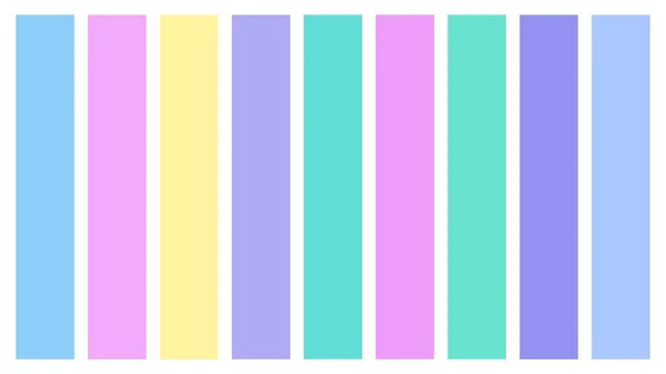 Nuages Palette Couleurs Holographiques Configuration Vectorielle 16X9 — Image vectorielle