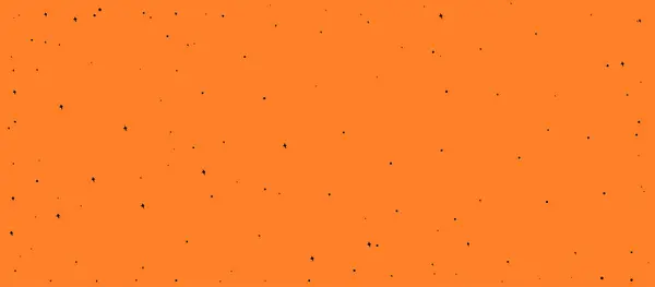 Minimalistischer Hintergrund Halloween Oranger Hintergrund Mit Kleinen Rauschpunkten Und Sternen — Stockvektor