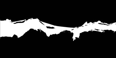 Yırtık kağıt katmanları, beyaz ve siyah arkaplan arasında çarpıcı bir kontrastı gösteren karmaşık bir doku yaratır. Bu eşsiz kompozisyon sanatsal keşifleri ve yaratıcılığı davet eder..