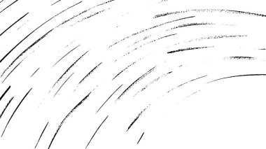 Beyaz zemin üzerinde soyut siyah fırça darbeleri dinamik ve sanatsal bir etki yaratır.