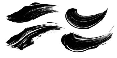 Dinamik siyah fırça darbeleri boş bir tuval üzerinde dans eder, çok yönlülülüklerini ve derinliklerini gösterir. Her vuruş sanatsal özgürlüğün özünü yakalar, yorumları ve duyguları cezbeder..