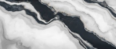 Beyaz ve gri renkli ince mermer dokusu çeşitli kullanım alanları için zarif ve pürüzsüz bir zemin oluşturur..