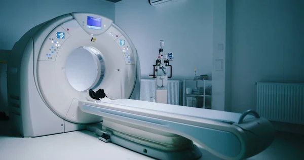 Shoot People View Steryl Tomography Room Medical Equipment Mri Scanning — Stock Photo, Image