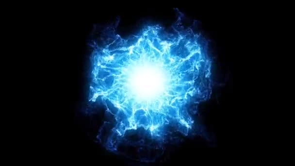 Boucle Sphère Énergie Plasma Alpha Matte — Video