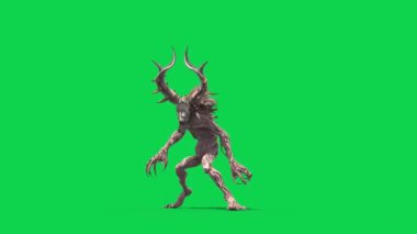 Wendigo Yeşil Ekran Saldırıları 3B Canlandırması