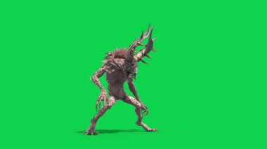 Wendigo Yeşil Ekran Saldırıları 3B Canlandırması
