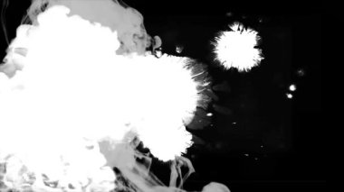 3. Suluboya Mürekkep Eşleştirme Hareketi Yeşil Ekran Renkli 4K