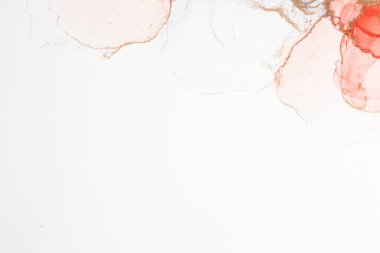 Marble ink abstract art from meticulous original painting abstract background . Painting was painted on high quality paper texture to create smooth marble background pattern of ombre alcohol ink .