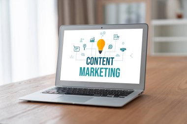 Mod çevrimiçi iş ve e-ticaret pazarlama stratejisi için içerik pazarlaması