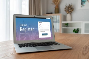 İnternet sitesinde mod form doldurmak için çevrimiçi kayıt formu