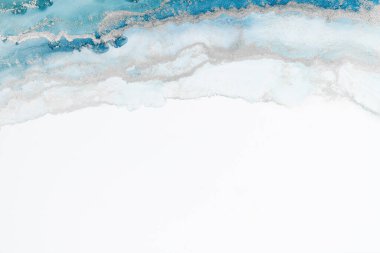 Marble ink abstract art from meticulous original painting abstract background . Painting was painted on high quality paper texture to create smooth marble background pattern of ombre alcohol ink .