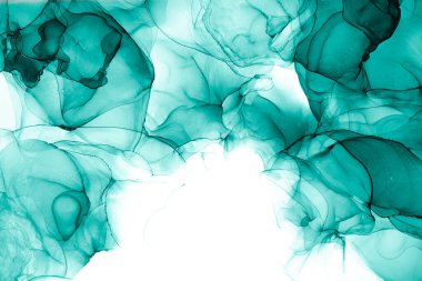 Soyut arkaplan için özgün tablodaki mermer mürekkep soyut sanat. Boyama, ombre alkol mürekkebinin pürüzsüz mermer arkaplan desenini yaratmak için yüksek kaliteli kağıt dokusuna boyanmış. .