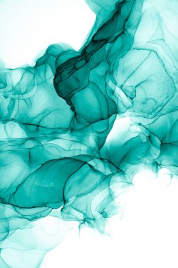 Soyut arkaplan için özgün tablodaki mermer mürekkep soyut sanat. Boyama, ombre alkol mürekkebinin pürüzsüz mermer arkaplan desenini yaratmak için yüksek kaliteli kağıt dokusuna boyanmış. .