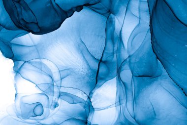 Soyut arkaplan için özgün tablodaki mermer mürekkep soyut sanat. Boyama, ombre alkol mürekkebinin pürüzsüz mermer arkaplan desenini yaratmak için yüksek kaliteli kağıt dokusuna boyanmış. .