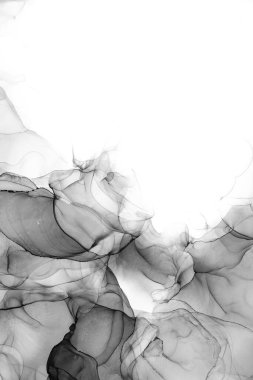 Soyut arkaplan için özgün tablodaki mermer mürekkep soyut sanat. Boyama, ombre alkol mürekkebinin pürüzsüz mermer arkaplan desenini yaratmak için yüksek kaliteli kağıt dokusuna boyanmış. .